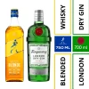 Pack Johnnie Walker Blonde + Tanqueray 750ml