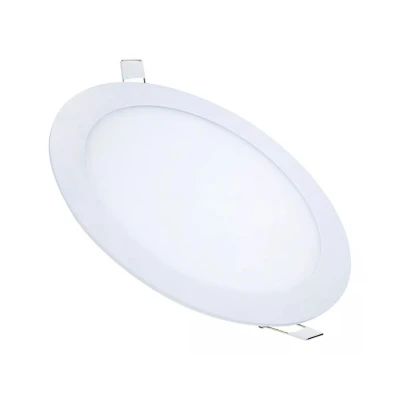 Painel De Led Embutir Redonda 18W 6500K Branca Elgin