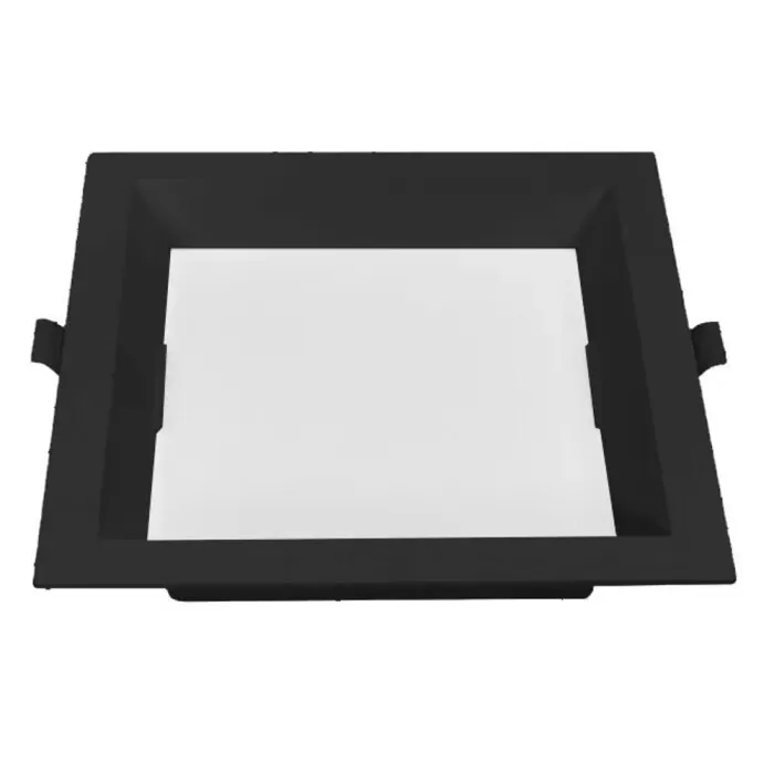 Painel De Led Kais Embutir 18W 3000K Preto Mbled Novo