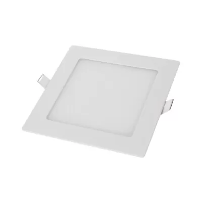 Painel De Led Quadrado De Embutir Cor Branco 9W 6500K