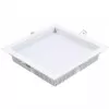 Painel Led Quadrado Recuado Deep 24W 3000K Nordecor Branco