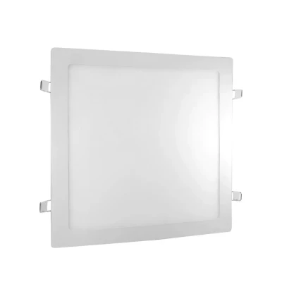Painel Led Slim Led Embutir Quadrado 18W 2700K Luminatti
