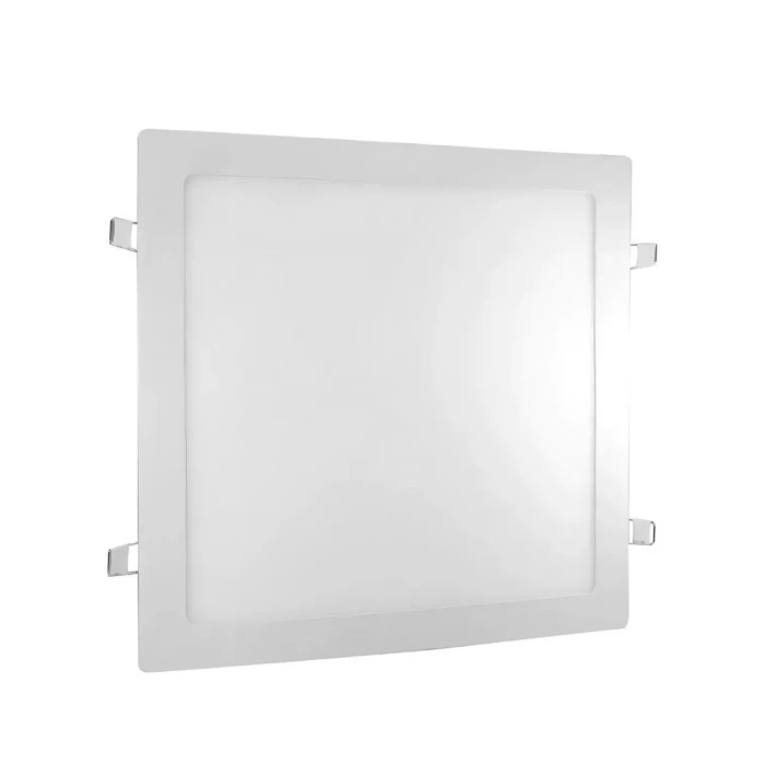 Painel Led Slim Led Embutir Quadrado 18W 2700K Luminatti