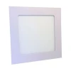 Painel Led Embutir 6W 3000K Quadrado Branco Maxtel