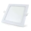 Painel Led Quadrado Embutir Branco 12w 3000k Branco-Quente