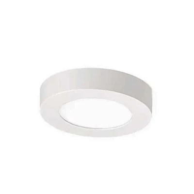 Painel Led Sobrepor Redondo 6W 6000K Branco Ds