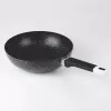 Panela Wok Stonechef Antiaderente 28x8cm Preto