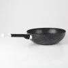 Panela Wok Stonechef Antiaderente 28x8cm Preto