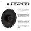 Par Alto Falante Flex 4,6 Polegadas 6Trfx55 55Wrms Jbl Novo