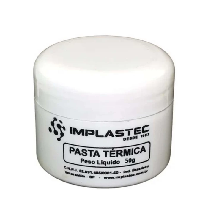 Pasta térmica implastec 50g Com Nota fiscal