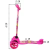 Patinete Infantil com Acessórios de Segurança Rosa