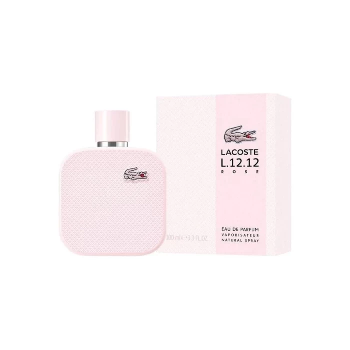 PERFUME LACOSTE L.12.12 ROSE 100ML EAU DE PARFUM