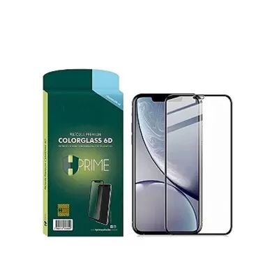 Película Colorglass 6D Compatível Com Iphone 7 / 8 Preto
