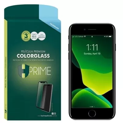 Película Colorgrass 6D Compatível Com Iphone 7 / 8