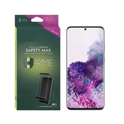 Película Safety Max Compatível Samsung Galaxy S20 Plus Novo