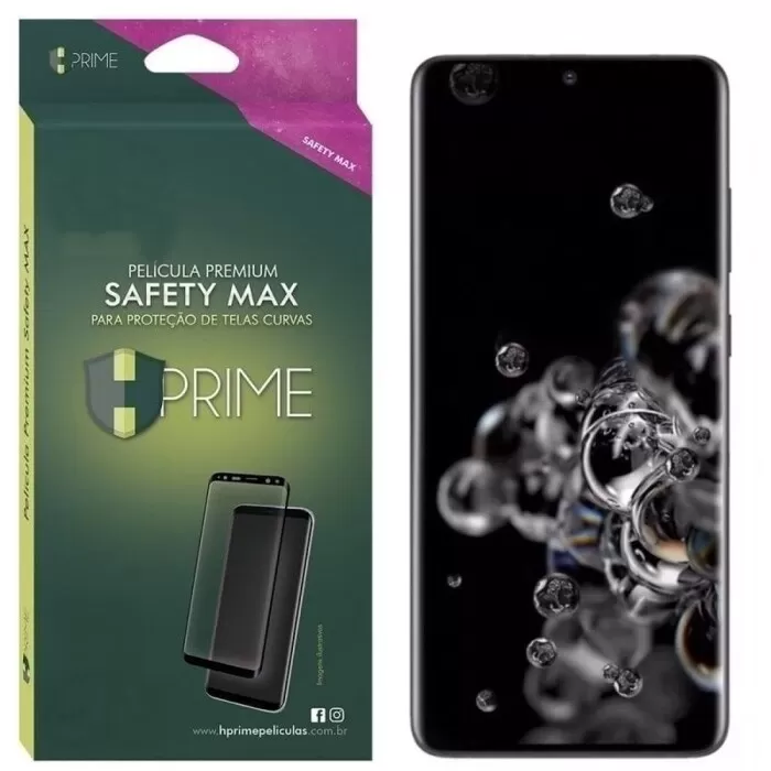 Película Safety Max Compatível Samsung Galaxy S20 Ultra Novo