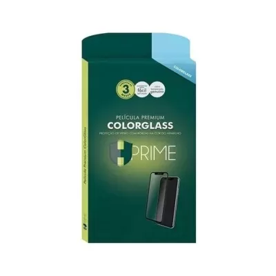 Películas Colorglass 6D Compatível Com Iphone Xr Preto Novo