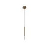 Pendente De Led Pean 3W 3000K Dourado Fosco 2518 Nordecor