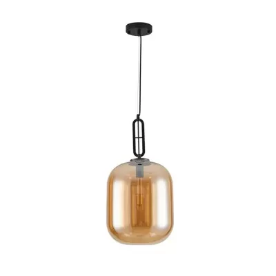 Pendente Glive Âmbar 1XE27 Bivolt Nordecor Novo