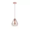 Pendente Gradeado Timan Cor Cobre Mod 2066 Nordecor Novo