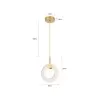 Pendente Led Akya 11W 3000K Ouro Fosco 2590 Nordecor Nono