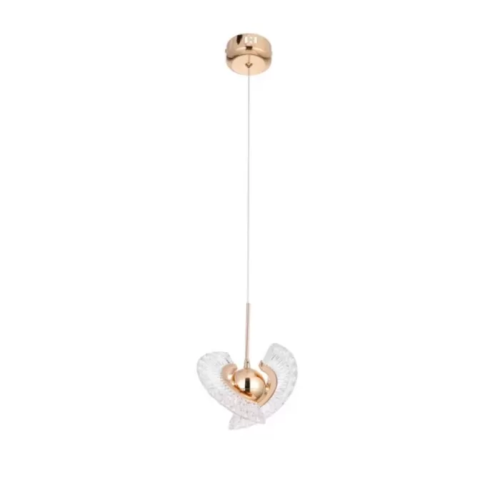 Pendente Led Goud 4W 3000K Dourado 2415 Nordecor Novo