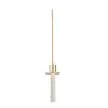 Pendente Led Kalu 3W 3000K Dourado Nordecor Novo