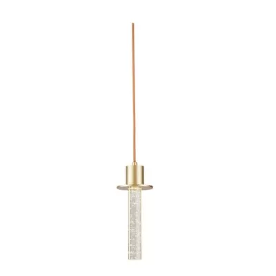 Pendente Led Kalu 3W 3000K Dourado Nordecor Novo