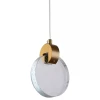 Pendente Lustre Sand Led 3W 3000K Bivolt Dourado Skylight