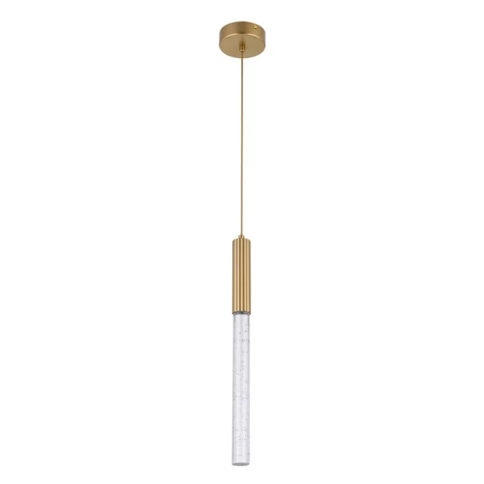 Pendente Moderno Led Nordecor Vanna Dourado 3000k Bivolt