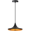 Pendente Open Preto Bivolt Com Lâmpada Rustica 6w Blumenau