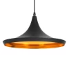 Pendente Open Preto Bivolt Com Lâmpada Rustica 6w Blumenau