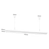 Pendente Otan Led 24W 3000K Bivolt 120cm Branco Nordecor