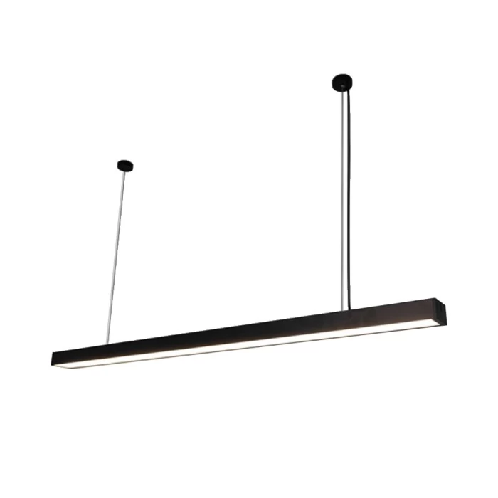 Pendente Otan Led 24W 3000K Bivolt 120cm Preto Nordecor