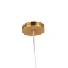 Pendente Upus Up E27 20Cm Dourado Bivolt Nordecor Novo [