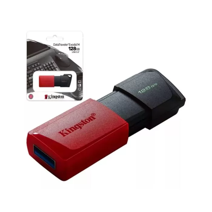 Pendrive Kingston 128Gb 3,2 Dtxm/128Gb Preto Novo