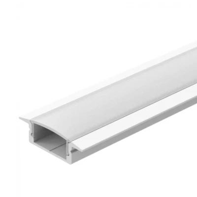Perfil De Embutir Ip20 56mm X 40mm 2 Metros Branco