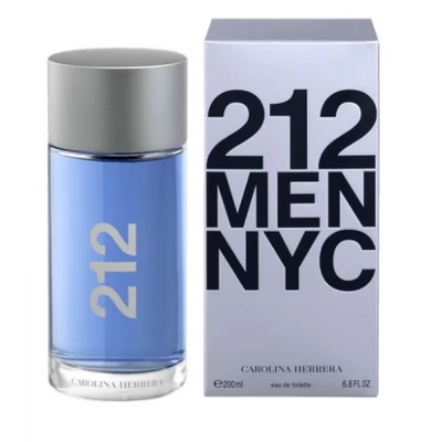 Perfume 212 Men Nyc Carolina Herrera Eua De Toilette 200ml