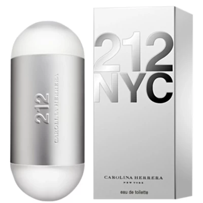 Perfume 212 NYC Carolina Herrera Eau de Toilette 100ML