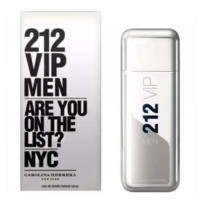 Perfume 212 VIP Men 200ML EAU De Toilette Carolina Herrera