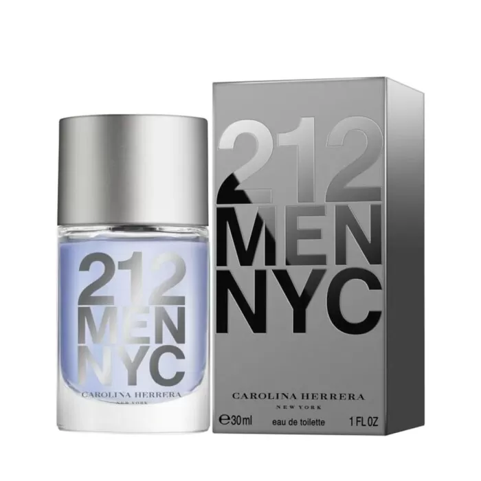 Perfume Carolina Herrera 212 Men New York Edt 30Ml