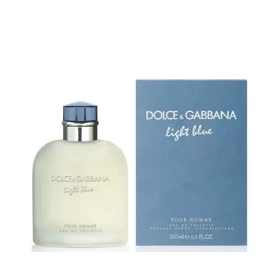 Perfume Dolce Gabbana Light Blue Man Eau De Toilette 200Ml