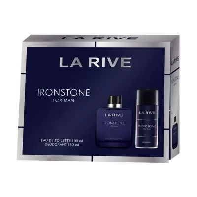 Perfume La Rive Ironstone Eau De Toilette 100Ml + Deo 150Ml