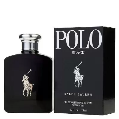 Perfume Polo Black Pour Home Eau De Toilette 125Ml