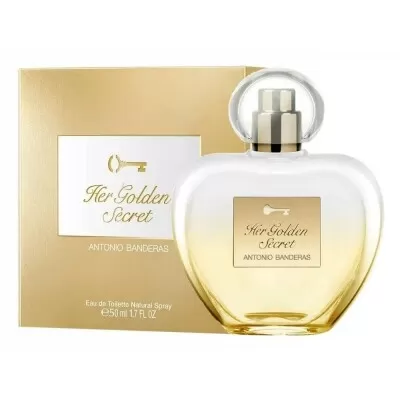 Perfume The Golden Secret Antonio Bandera Edt 50Ml