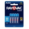 Pilha Alcalina Aaa 4 Unidades Rayovac