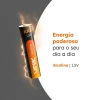Pilha Alcalina Aaa Com 2 1.5V Vp3Ab2A Vinik Uso Domestico