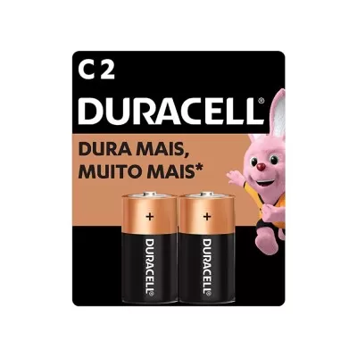 Pilha Alcalina Duracell 2 Unidades