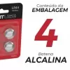 Pilha Bateria Lr44 Alcalina Com 4 Unidades Avant Use