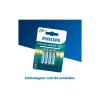 Pilha Comum Zinco 4x AAA Palito 1.5V Philips Bateria Carvão